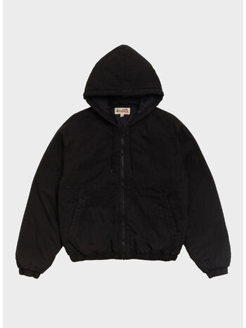 WORK JACKET RIPSTOP UNISEX, 0001 BLACK, small