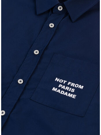 CAMICIA SLOGAN, NY NAVY, small