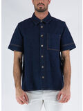 CAMICIA GIL DENIM, IAL INDIGO DELAVE, thumb