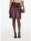 GONNA MINI BURGUNDY LEATHER, BURGUNDY, thumb