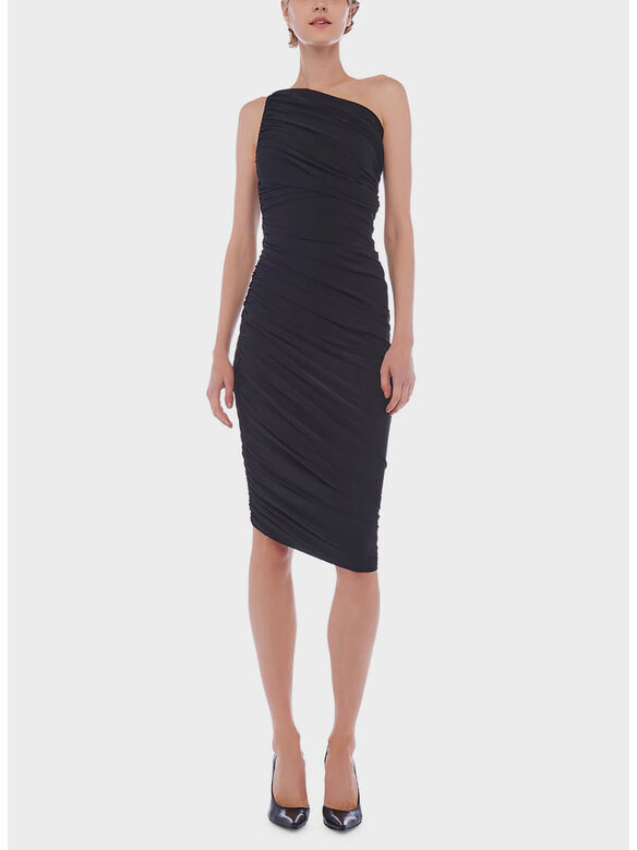 ABITO MONOSPALLA DIANA, BLACK, medium
