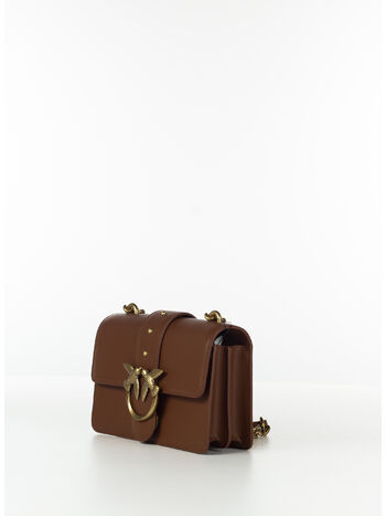 BORSA LOVE ONE MINI, L48Q CUOIO/ANTIQUEGOLD, small