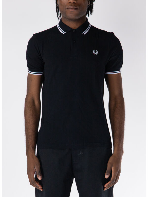 POLO SHORTSLEEVE STRONG WILL, BLACK, medium