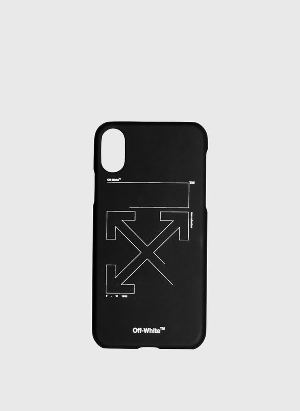 shuttle Symposium Rynke panden OFF-WHITE COVER UNFINISHED IPHONE XS White, Black Man | Susi