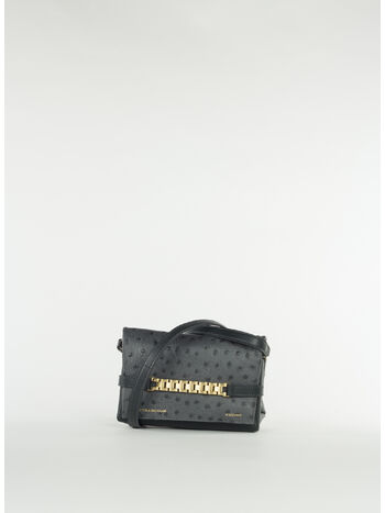 BORSA MINI CHAIN POUCH, DARK ASH, small
