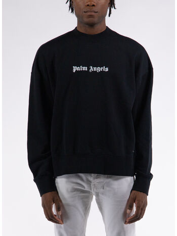 FELPA GIROCOLLO CON STAMPA LOGO, , small