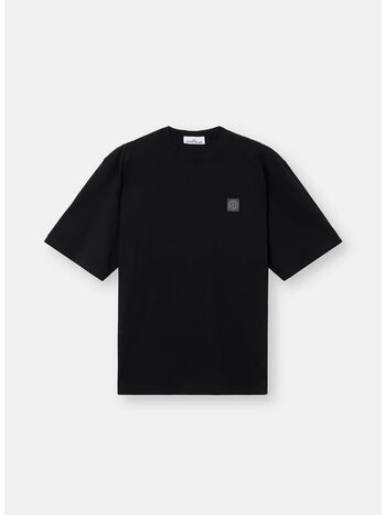 T-SHIRT COMBED ORGANIC COTTON JERSEY, V0029 BLACK, small