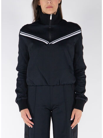 GIACCA SPORTIVA A COSTE, 1001 BLACK WHITE, small