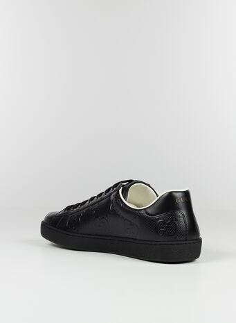 SNEAKER ACE UOMO CON MOTIVO GG IN RILIEVO, 1000, small