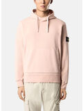 FELPA HOODIE CON PATCH LOGO, V0082 ROSA ANTICO, thumb