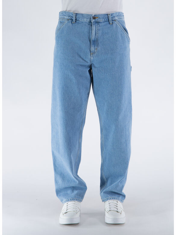 PANTALONE SINGLE KNEE, 0112 BLUE STONE BLEACHED, medium