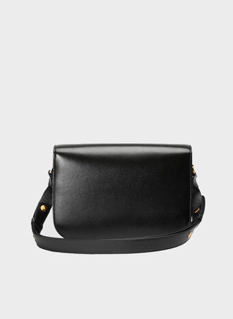BORSA A SPALLA GUCCI HORSEBIT 1955 MISURA PICCOLA, 1000NERO, small