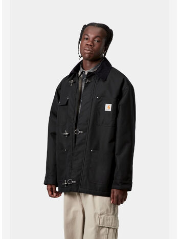 CAPPOTTO ADAIR NYLON CANVAS, 00EXX BLACK/BLACK, small