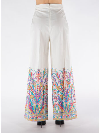 PANTALONE IN COTONE CON STAMPA, X0800, small