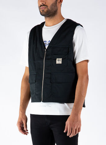 GILET INSULATED WORK, BLACK, small