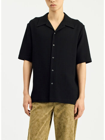 CAMICIA SUNEHAM, BLACK CREPE, small