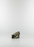 CINTURA BELT H4 ECO MONOGRAM FABRIC, 9195ECRUBLACK, thumb