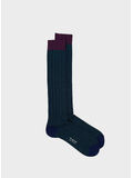 CALZA CACHEMIRE BASIC UNISEX, 0007 VERDE SCURO, thumb