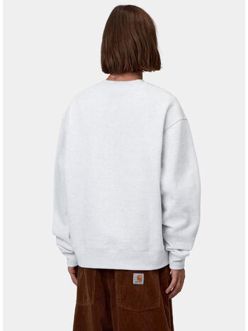 FELPA MACK, 00OXX Ash Heather / Black, small