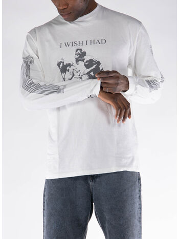 MAGLIA ML TIME MACHINE, STWHT STAINED WHITE, small