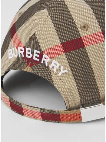 CAPPELLO BSB CAP 3C CHECK, ARCHIVEBEIGE, small