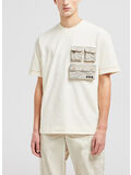 T-SHIRT SS TRIPLE POCKET TEE, 04A WHITE, thumb