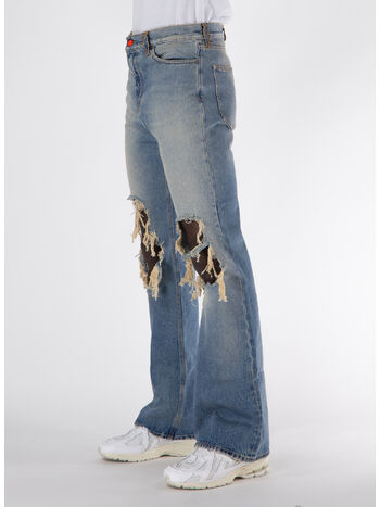 JEANS DENIM FLARES 1, 0182 LIGHT BLUE, small