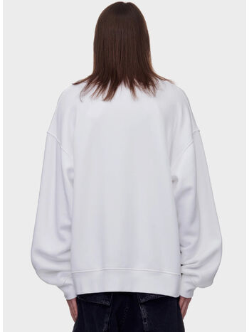 FELPA CREW CALIFORNIA POETRY VARSITY, 100 WHITE, small