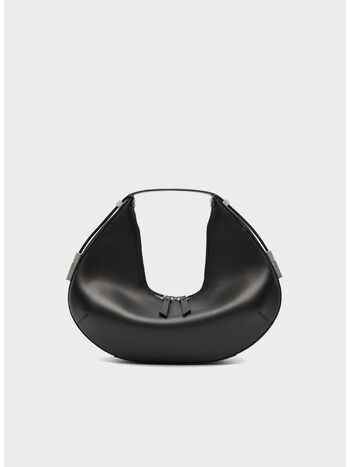 BORSA TONI HOBO, BLACK, small