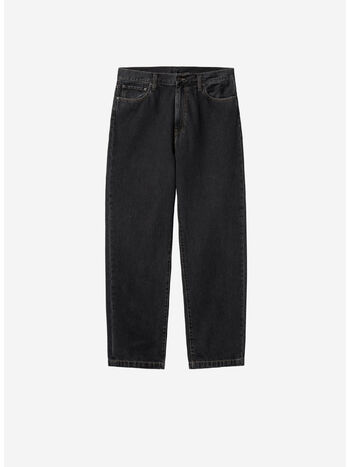 PANTALONE AARON, 8906 Black, stone washed, small