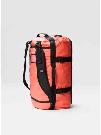BORSA DUFFEL BASE CAMP - S, ZV11 RETRO ORANGE - TNF BLACK, small