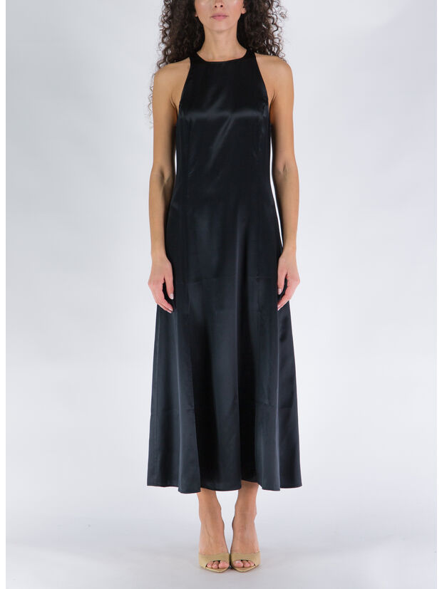 ABITO IN SETA, BLACK NERO, large
