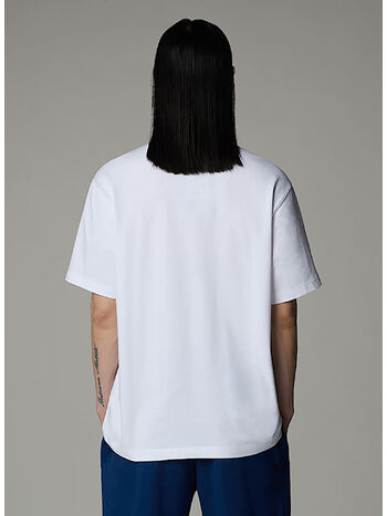 T-SHIRT DOME RELAXED POCKET, FN41 TNF WHITE, small