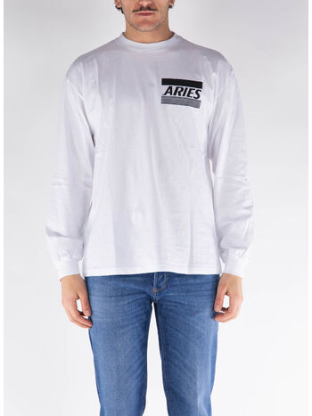 MAGLIA GIROCOLLO ML CREDIT CARD, WHT WHITE, small