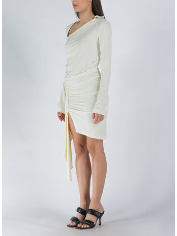 ABITO DRAPPED, 0400 WHITE, small