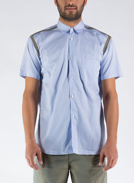 CAMICIA CDG SHIRT, STRIPEKHAKI, medium