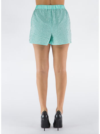 SHORTS MINT HOT FIX TAFFETA, MINT, small
