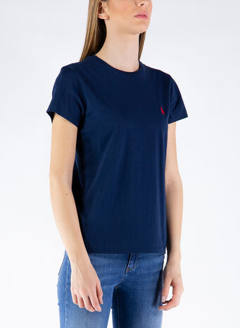 T-SHIRT BASIC LOGO, 024CRUISENAVY, small
