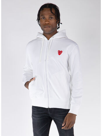 FELPA PLAY SWEATSHIRT, WHITE, small