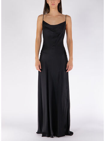 ABITO FINLEY SATIN, BLACK, small