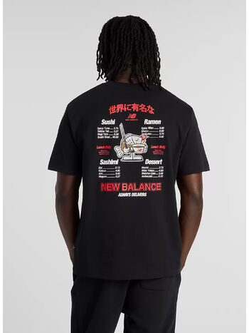 T-SHIRT RAMEN, BLACK, small