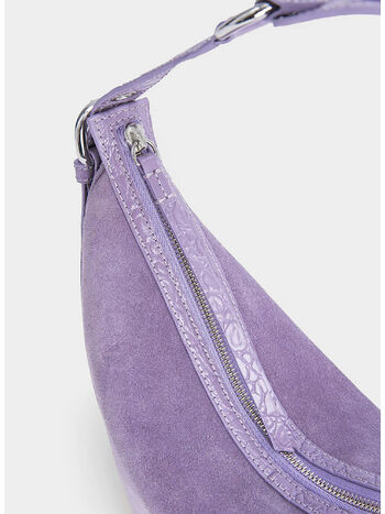 BORSA GIB PURPLE HAZE CROCO, PRH PURPLE HAZE, small