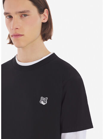 T-SHIRT GREY FOX HEAD PATCH CLASSIC TEE, , small