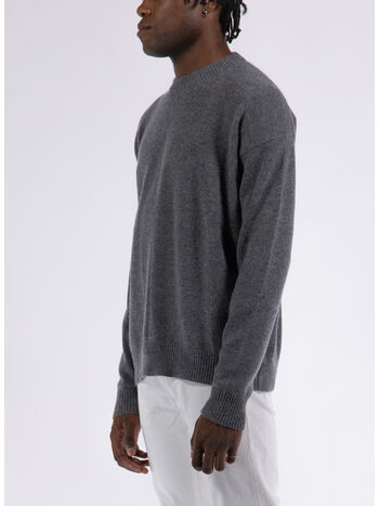PULLOVER OPEN STITCH CASHMERE, 032 Smoke, small