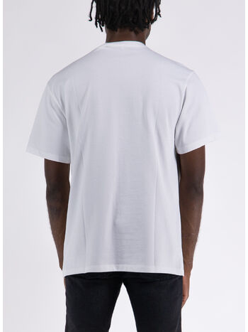 T-SHIRT CAMPUS FOX, P100 WHITE, small