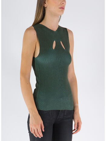 TANK DOUBLE SLIT, SHADOWGREEN/OXIGREEN, small