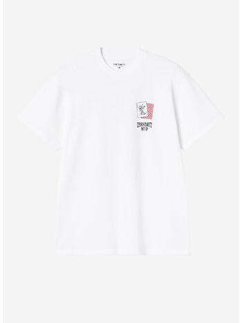 T-SHIRT PLAYING CARDS, 02XX WHITE, small