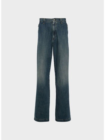 JEANS IN DENIM A GAMBA DRITTA, 961, small