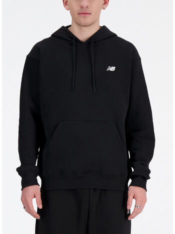 FELPA HOODIE ESSENTIALS FRENCH TERRY, 001 BLACK, small