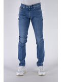 JEANS DENIM TAYLOR FIT, 1D520 WASHED MEDIUM BLUE, thumb